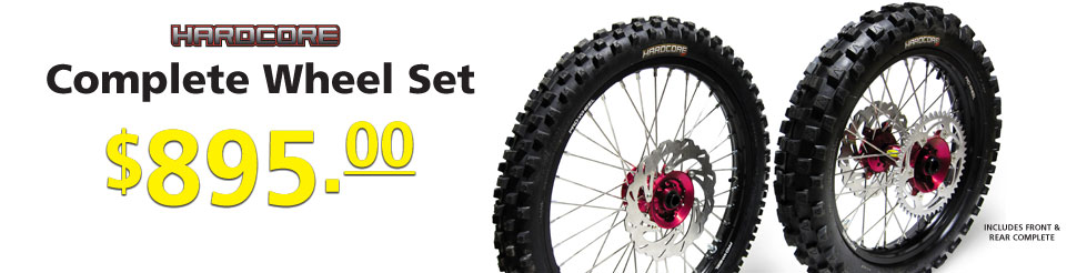 Hardcore Complete Wheel Set